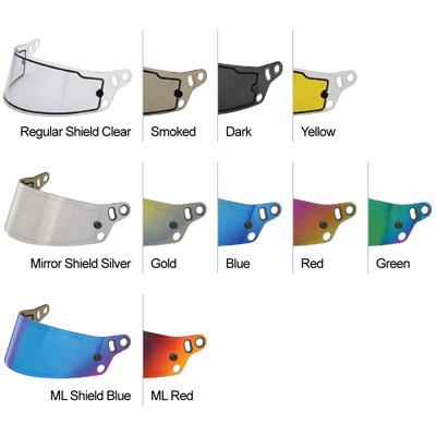 Bell Visor For RS3 & GP3 Helmets Double Screen