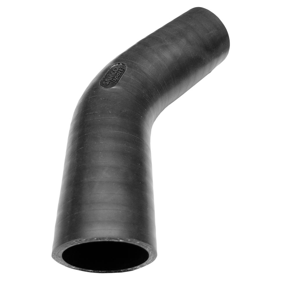 Samco Classic 13mm 45 Degree Matt Black Hose Elbow