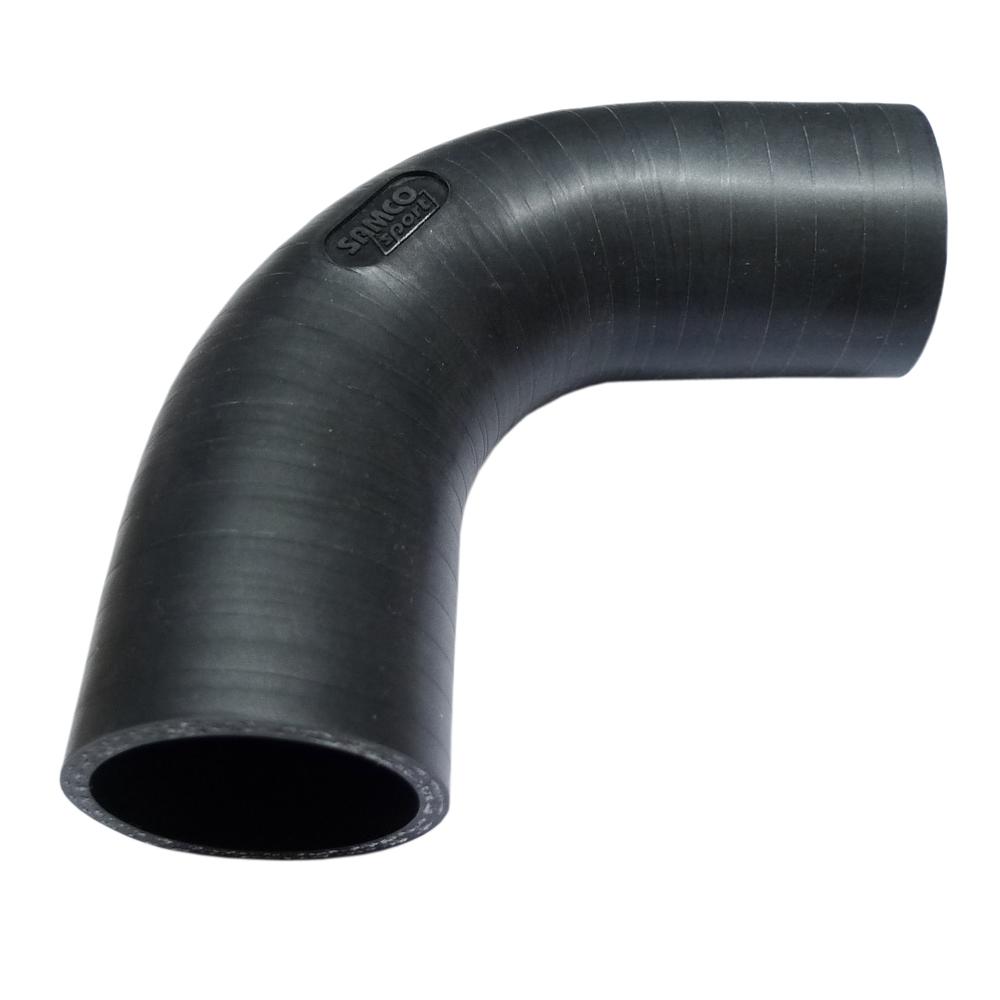 Samco Classic 22mm 90 Degree Matt Black Hose Elbow