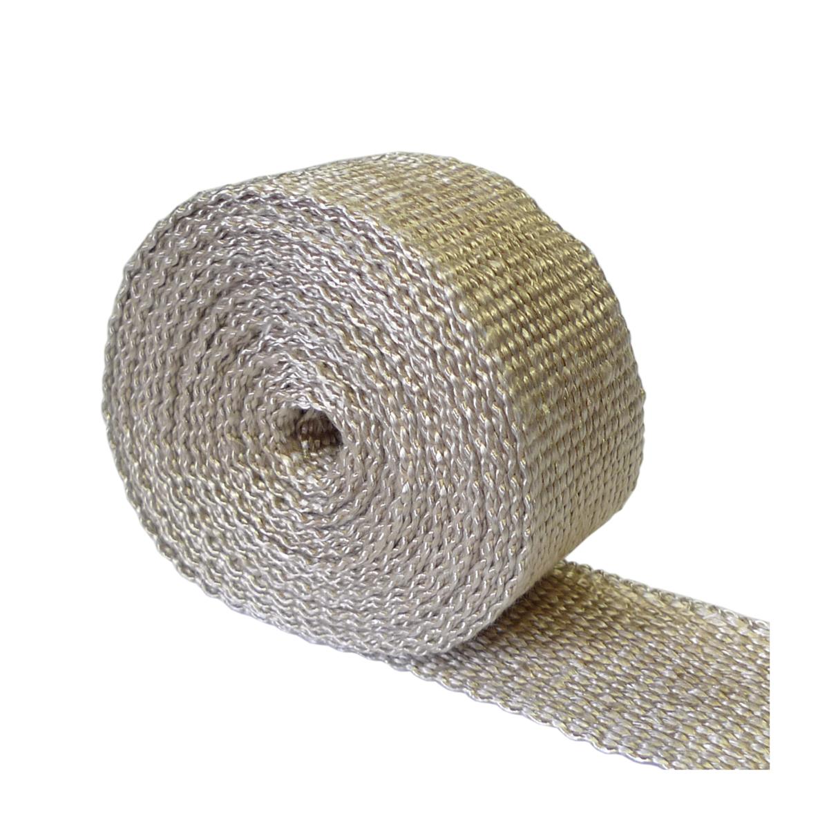 Exhaust Wrap 50mm X 5 Metre Natural Roll