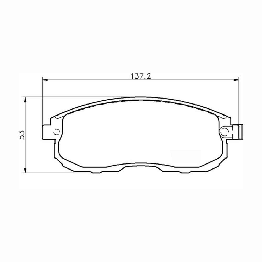 Pagid Fast Road Brake Pads - Nissan 200SX (Fronts)