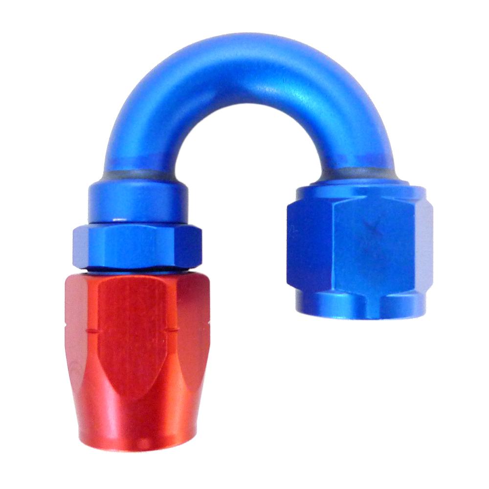 Goodridge -8JIC 180 Degree Swept Female 200 Series Hose Fitting