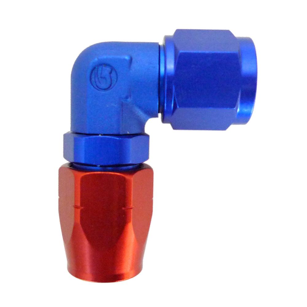 Goodridge -12JIC 90 Degree Forged Female 200 Series Hose Fitting