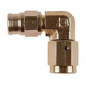 Goodridge 3/8UNF 90 Degree Forged Female Swivel Brake Fitting