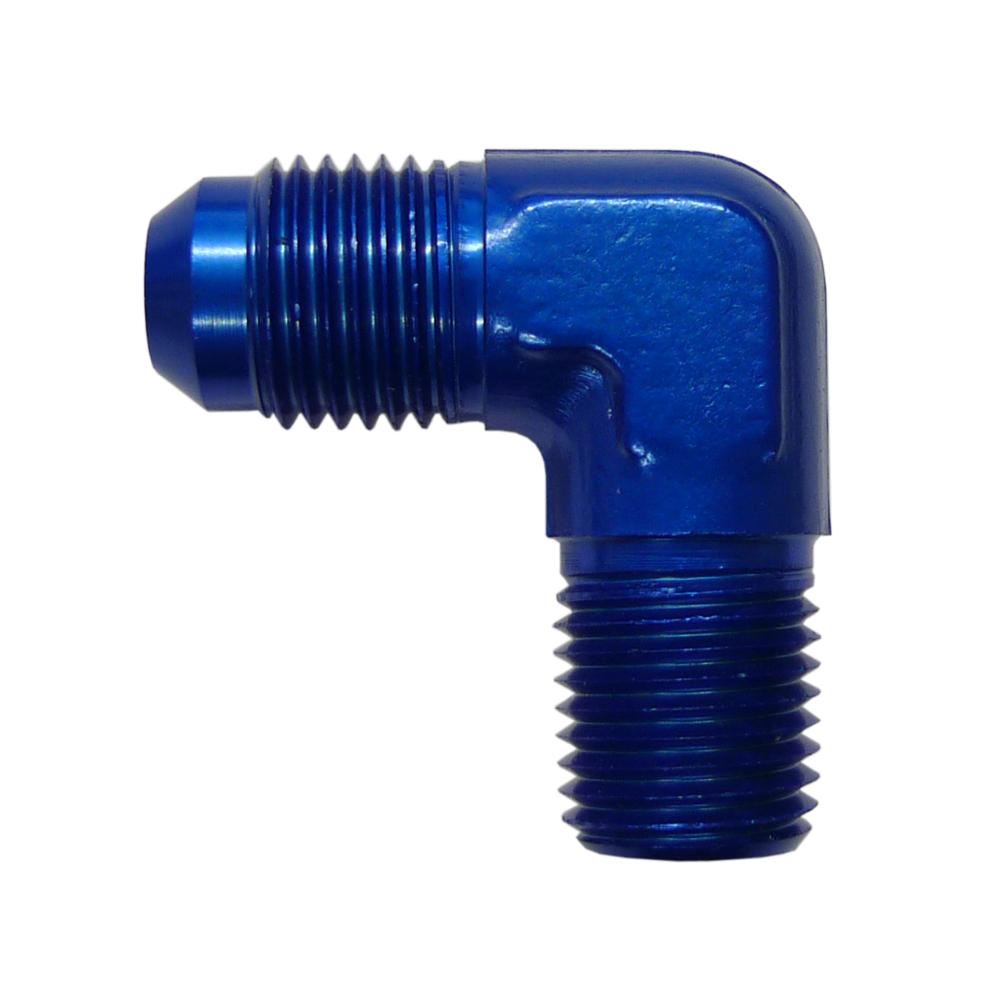 Goodridge -8JIC to 1/2NPT 90 Degree Thread Adaptor