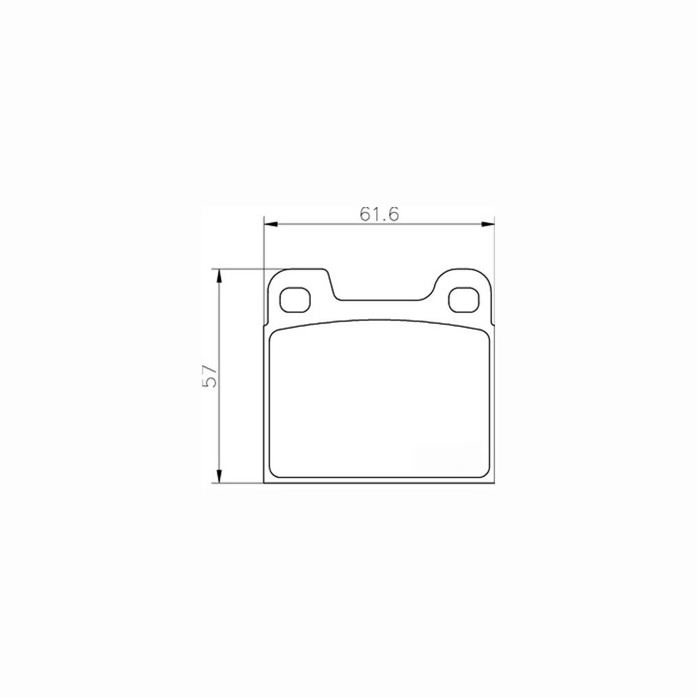 Mintex Racing Brake Pads MDB1089-M1144 For Alfa Romeo/Lancia