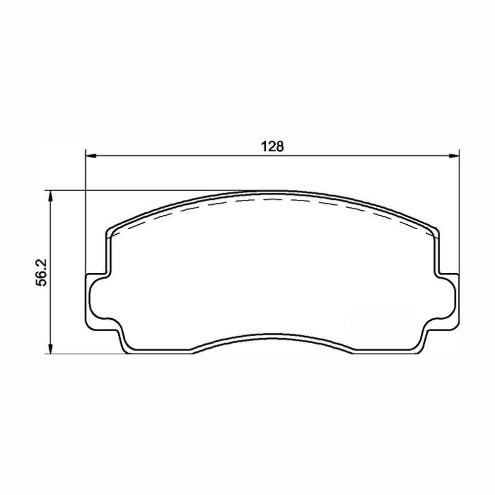 Mintex Racing Brake Pads MDB1138-M1144 For Mitsubishi Various