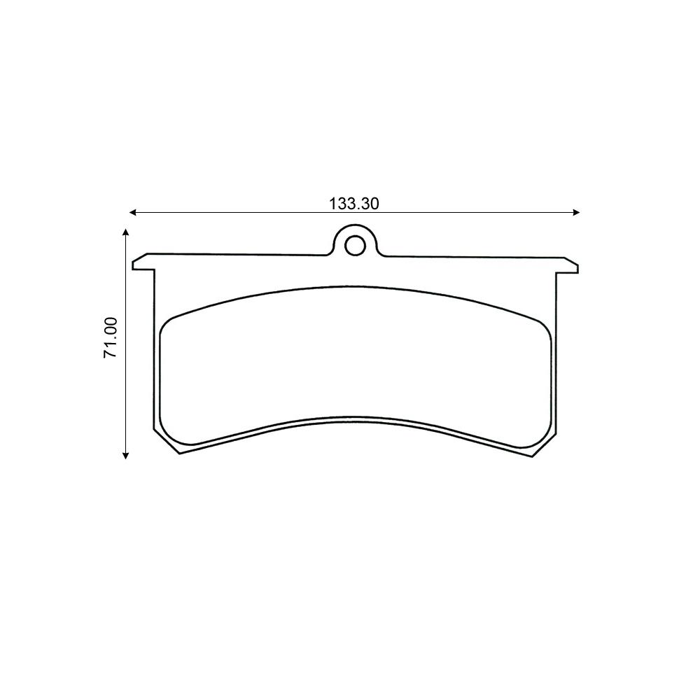 Mintex Racing Brake Pads MDB1795-M1155 For AP Racing & Wilwood Calipers