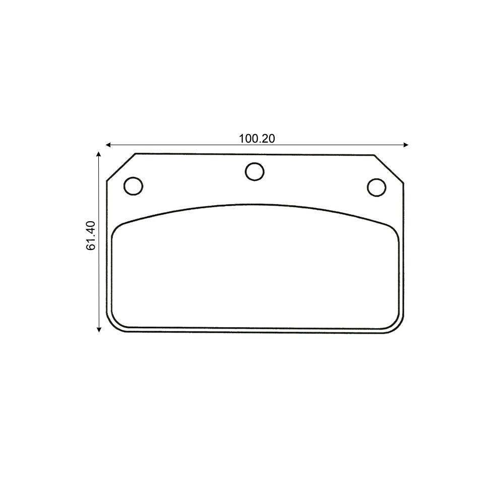 Mintex Racing Brake Pads MDB1796-MRM1802 For Wilwood Dynalite Calipers