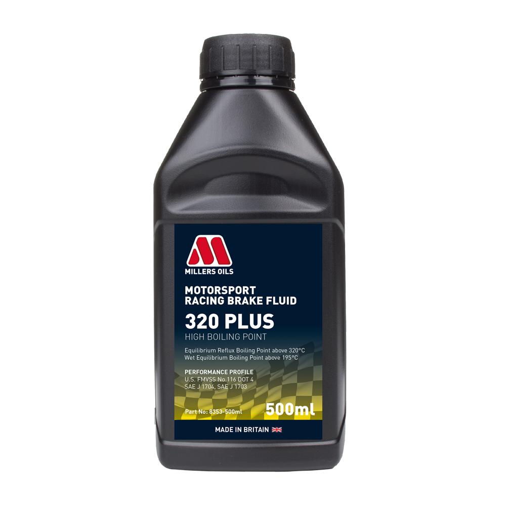 Millers 320 Plus Racing Brake Fluid (500ml)