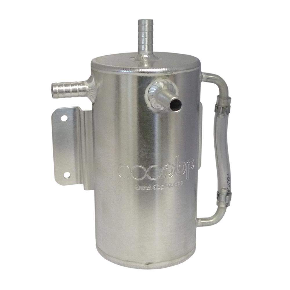 OBP Aluminium Oil Catch Tank 1 Litre Cylindrical