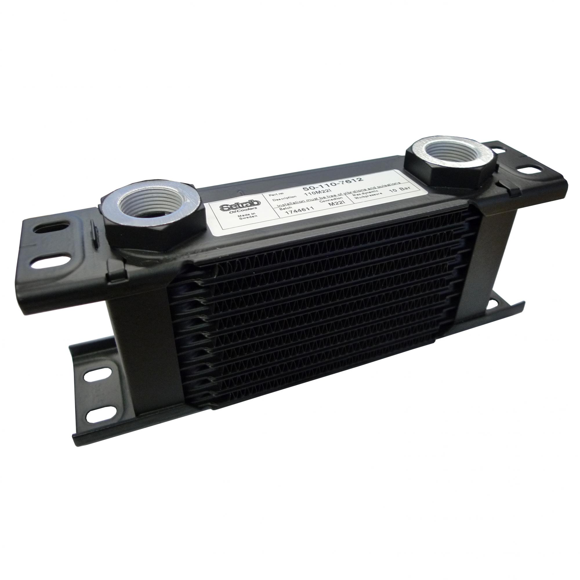 Setrab Oil Cooler 210mm 13 Row M22 Female