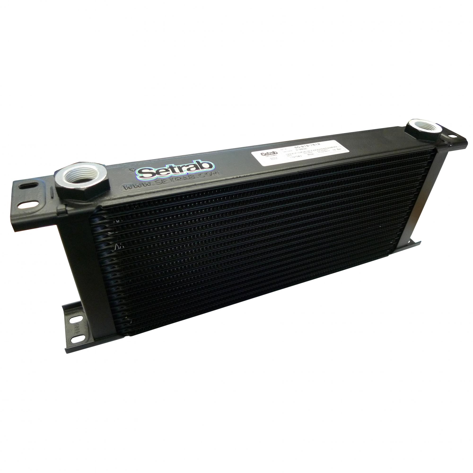 Setrab Oil Cooler 405mm 10 Row M22 Female