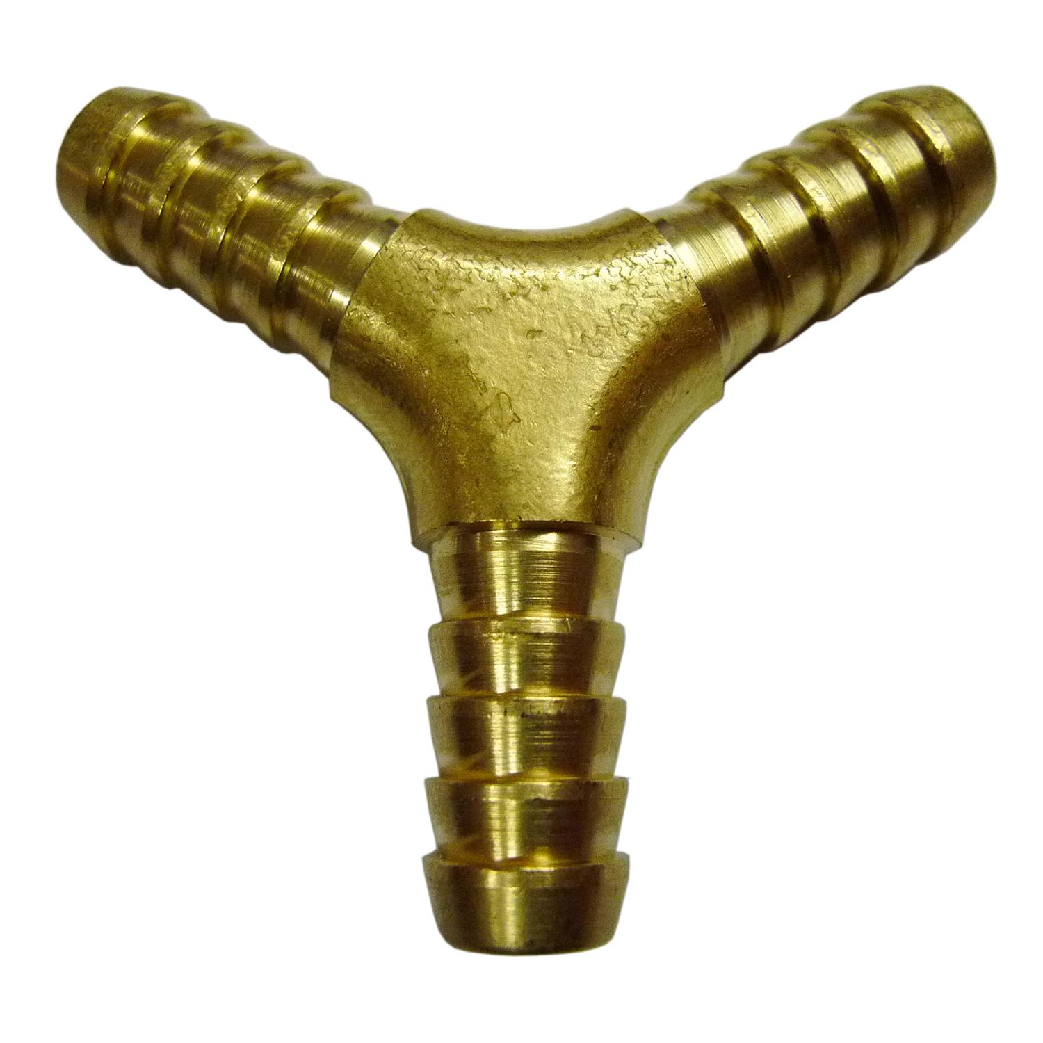 Brass Y-Piece 6mm (1/4 Inch)