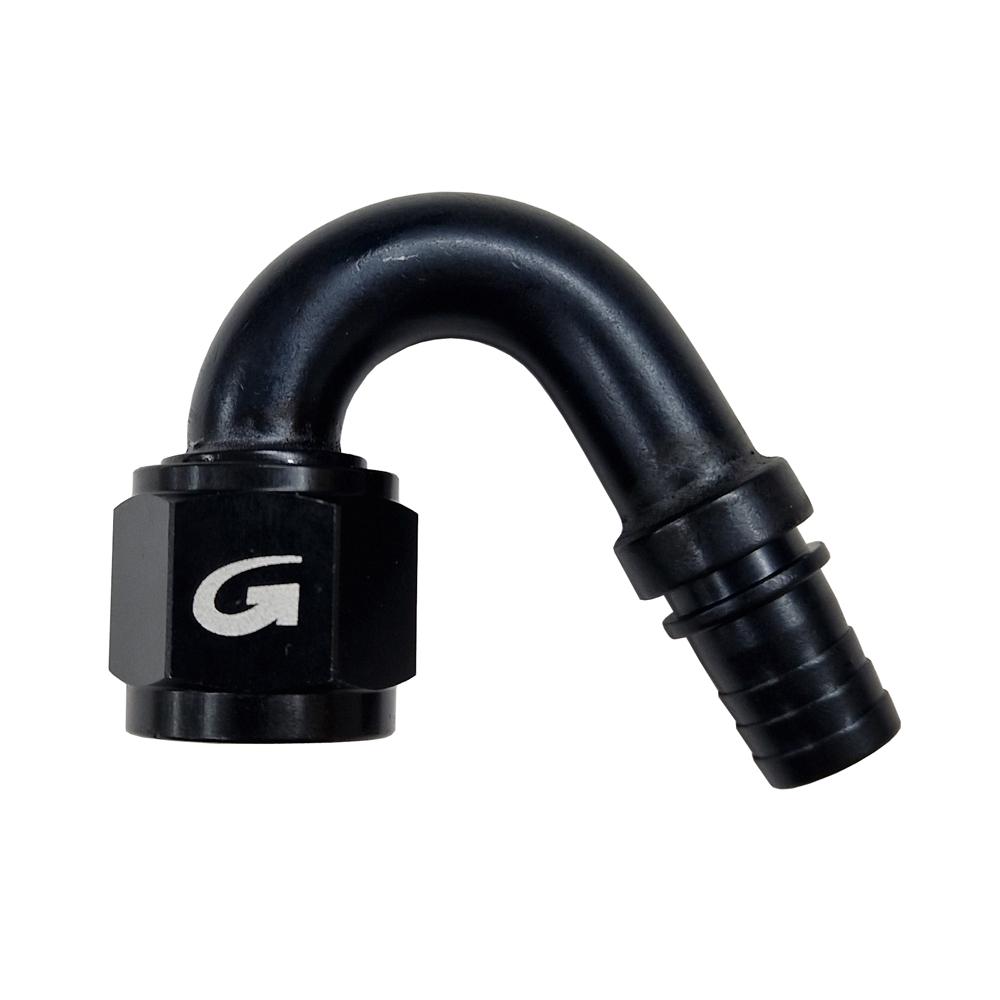 Goodridge 150 Degree Swept Female 711 Crimp Fitting