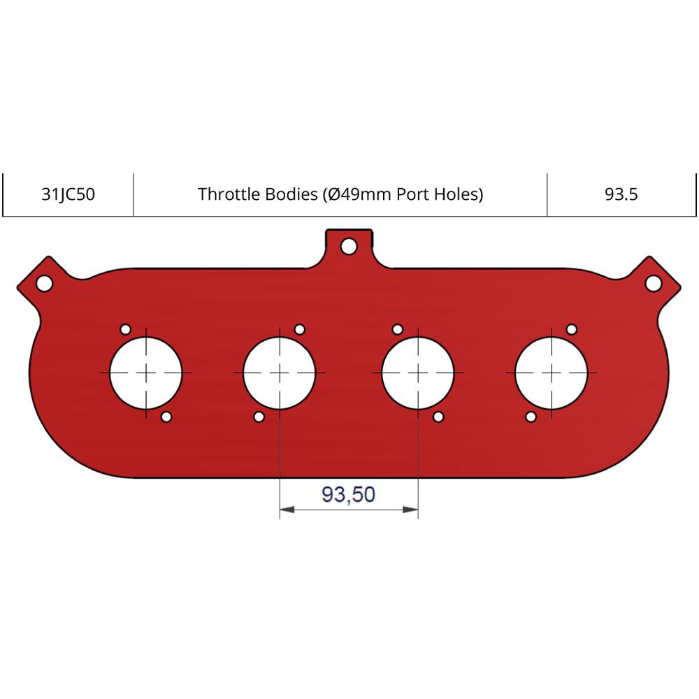 ITG JC50 Baseplate 31JC50 from Merlin Motorsport