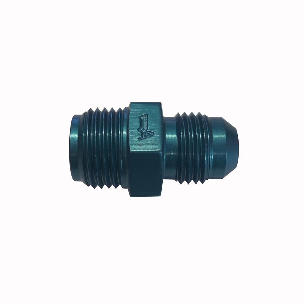 5/8"-18 UNF x -6JIC Male to Male Aluminium Adaptor