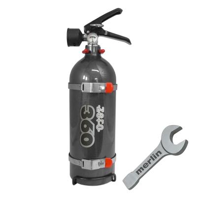 Lifeline Zero 360 Fire Extinguisher 2Kg Hand Held Service & Refill