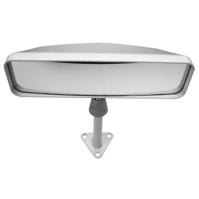 Lifeline Sports Car Mirror White Centre Mount With 75mm Stem