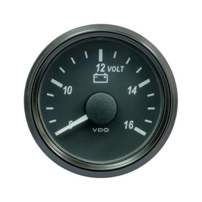 VDO SingleViu Voltmeter Gauge 8-16 Volts