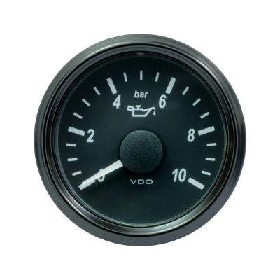 VDO SingleViu Oil Pressure Gauge 0-10 Bar