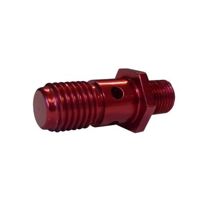 Banjo Stub Union M10x1 To M12x1.5 (Red)