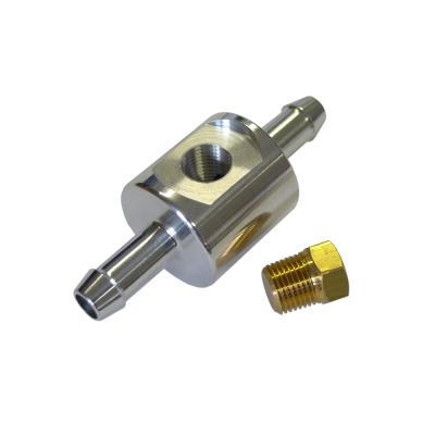 Aluminium Fuel/Oil Line Adaptor Block 8mm