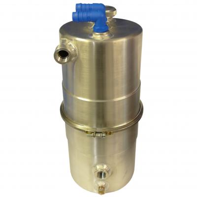 Dry Sump Tank Easy Clean 6 1/2 Inch Diameter