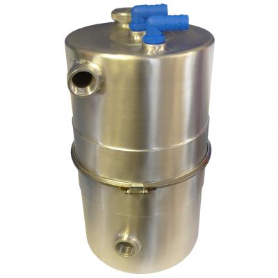 Dry Sump Tank Easy Clean 9 1/2 Inch Diameter