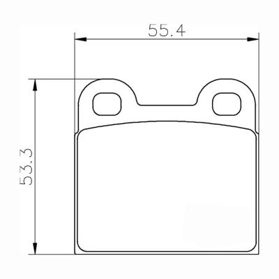 Mintex Racing Brake Pads MDB1012-M1144 For BMW/Saab/Alfa