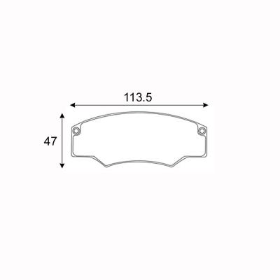 Mintex Racing Brake Pads MDB1200-M1144 For AP Racing Caliper CP2361