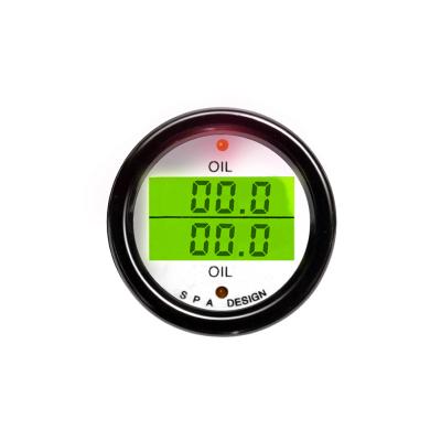 SPA Oil Pressure / Oil Temperature Dual Gauge