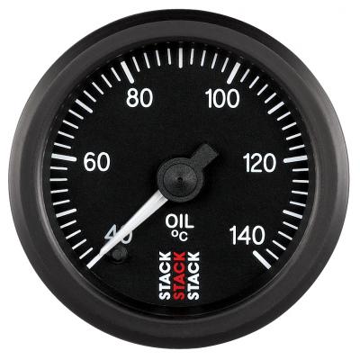 Stack Oil Temperature Gauge 40-140 Degrees C