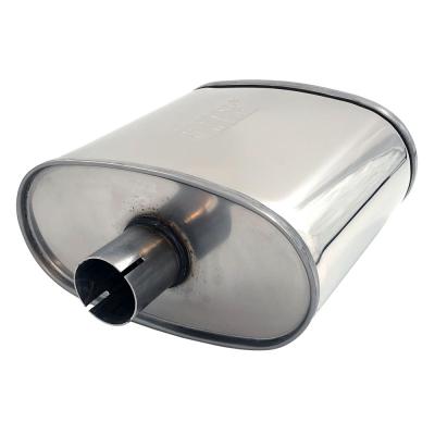 Jetex Xlarge Oval Silencer in Stainless Steel 51mm I.D.