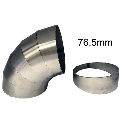 3 Inch O.D. Pie Cut Welding Bends (Bag of 6) in Stainless Steel